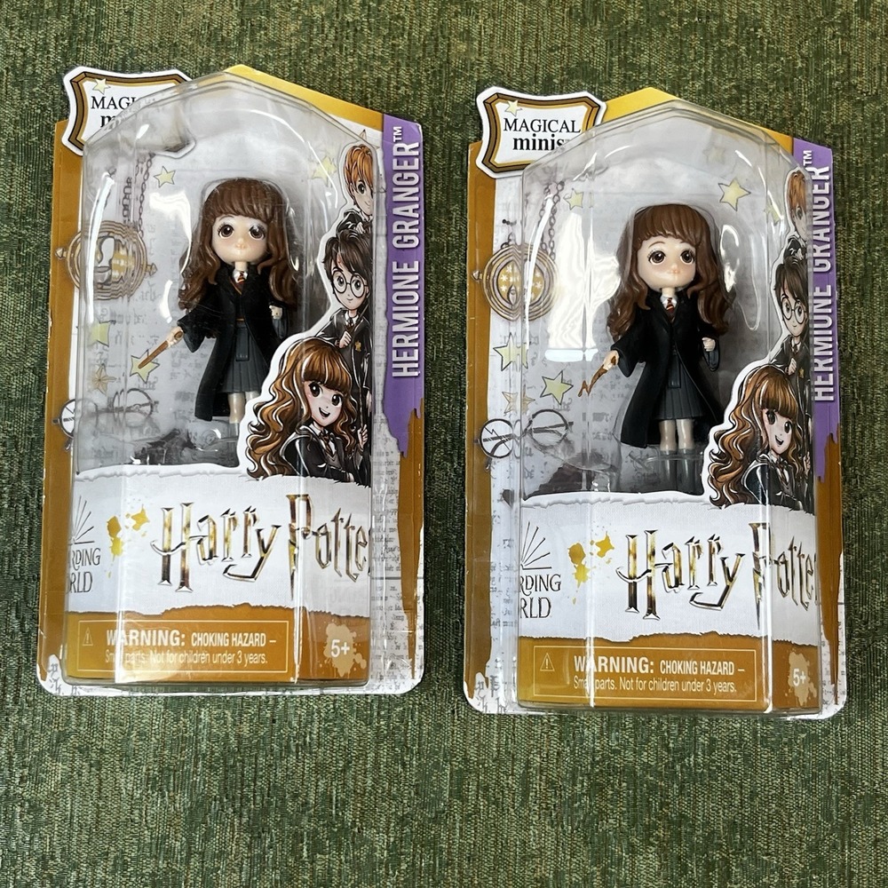 2 Wizarding World of Harry Potter Magical Minis‎ 3" Hermione Granger Figure New